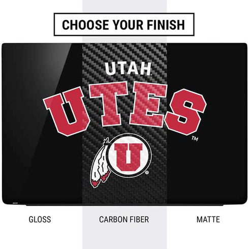 University of Utah Utes Logo Dell Vostro Skin